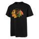 Чоловіча футболка 47 Brand Chicago Blackhawks | 544230JK-FS