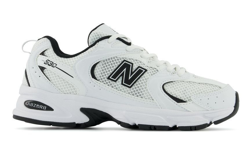 Чоловічі кросівки New Balance 530 'White Black'| MR530EWB MR530EWB фото