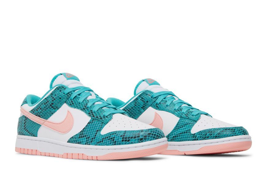 Жіночі кросівки Nike Dunk Low 'Washed Teal Snakeskin'| DR8577-300 DR8577-300 фото