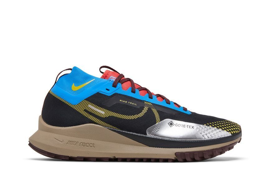 Чоловічі кросівки Nike React Pegasus Trail 4 GORE-TEX 'Black Vivid Sulfur'| DJ7926-003 DJ7926-003 фото