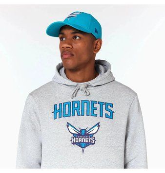Чоловічий худі New Era Hornets Grey | 60505427 60505427 фото