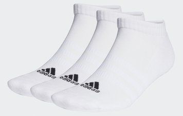 Шкарпетки adidas CUSHIONED LOW-CUT SOCKS 3 PAIRS 'White / Black'| HT3434 HT3434 фото