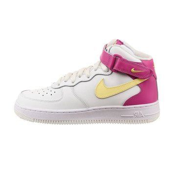 Підліткові кросівки Nike Air Force 1 Mid LE GS 'Citron Fuchsia'| DH2933-100 DH2933-100 фото