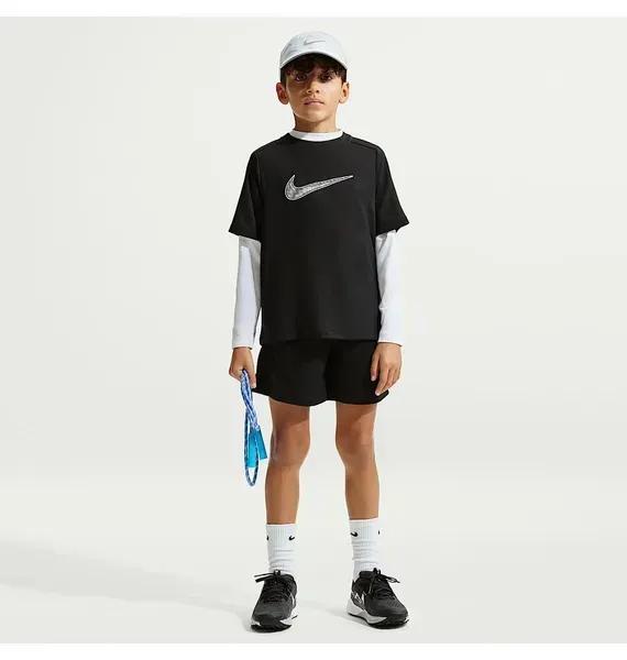 Дитяча футболка Nike Multi Black | IF2430-010 фото