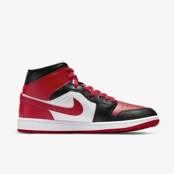 Жіночі кросівки Air Jordan 1 Mid 'Alternate Bred Toe'| BQ6472-079 BQ6472-079 фото
