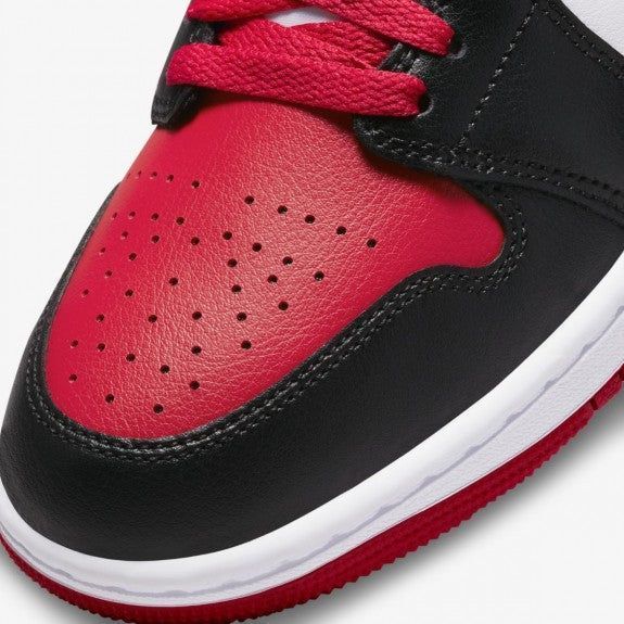 Жіночі кросівки Air Jordan 1 Mid 'Alternate Bred Toe'| BQ6472-079 BQ6472-079 фото