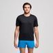 Чоловіча футболка Saucony Stopwatch Short Sleeve | SAM800377-BK фото 1