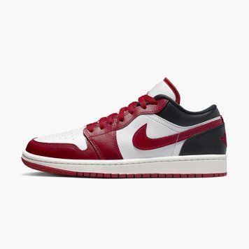 Жіночі кросівки Air Jordan 1 Low 'White Gym Red'| DC0774-160 DC0774-160 фото