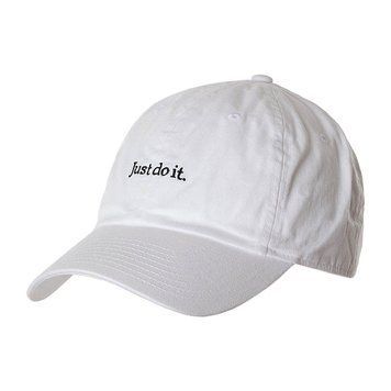 Кепка Nike NSW Heritage86 Adjustable Hat 'White/Black' | CQ9512-100 CQ9512-100 фото