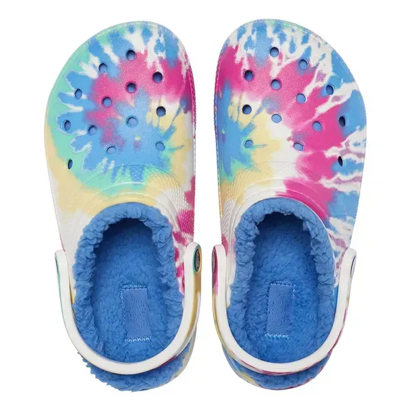 Капці Crocs Classic Lined Tie-Dye Clog | 206341-4SO фото
