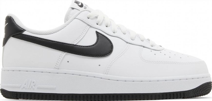 Кросівки Nike Air Force 1 '07 'White Black Outsole' 'White Black'| FQ4296-101 FQ4296-101 фото